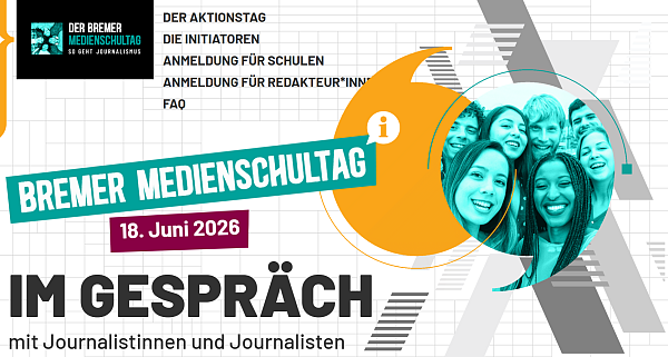 Bis 4.5. | Jetzt zum Bremer Medienschultag anmelden!